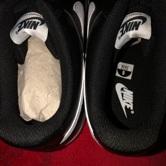 Nike Court Vision Lo Black / White - Picture 9 of 14